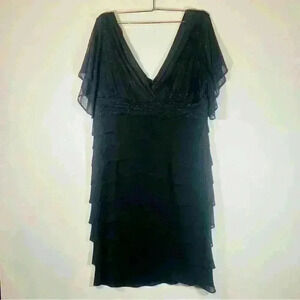 Scarlett’s Nite Lined Party Dress Size 14 Little Black Dress